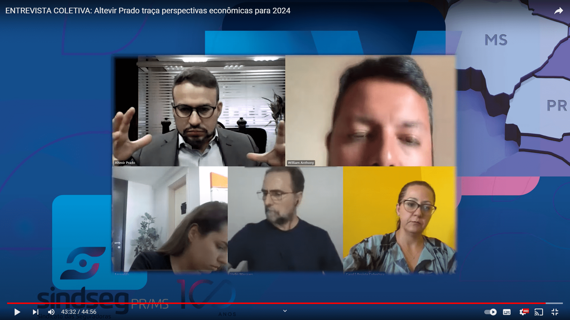 No momento, você está visualizando ENTREVISTA COLETIVA: Presidente do Sindseg PR/MS prevê grande atração de investimentos no Brasil em 2024