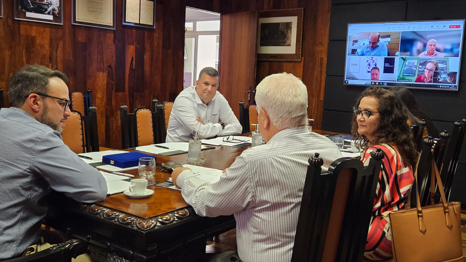 No momento, você está visualizando Diretoria discute evolução das ações do Sindseg PR/MS