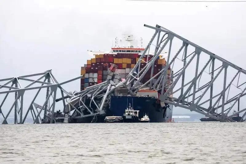 No momento, você está visualizando Tragédia em Ponte de Baltimore pode produzir a maior reivindicação de seguro marítimo da história