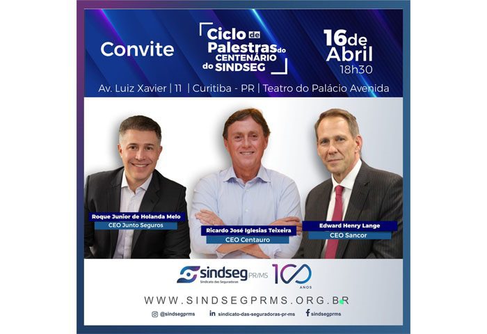 No momento, você está visualizando NESTA TERÇA-FEIRA: Atração em dose tripla no ciclo de palestra do Sindseg PR/MS