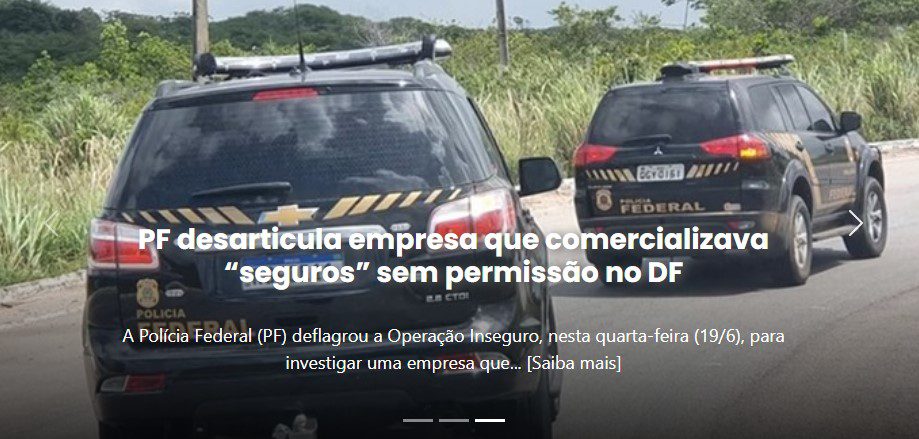 No momento, você está visualizando PF desarticula empresa que comercializava “seguros” sem permissão no DF